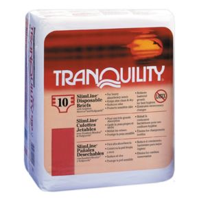 Tranquility SlimLine Disposable Briefs main image