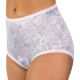 Women's Nylon Floral Incontinence Panty